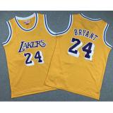 Kobe Bryant 24, L.A. Lakers [Retro Yellow] -NIÑOS